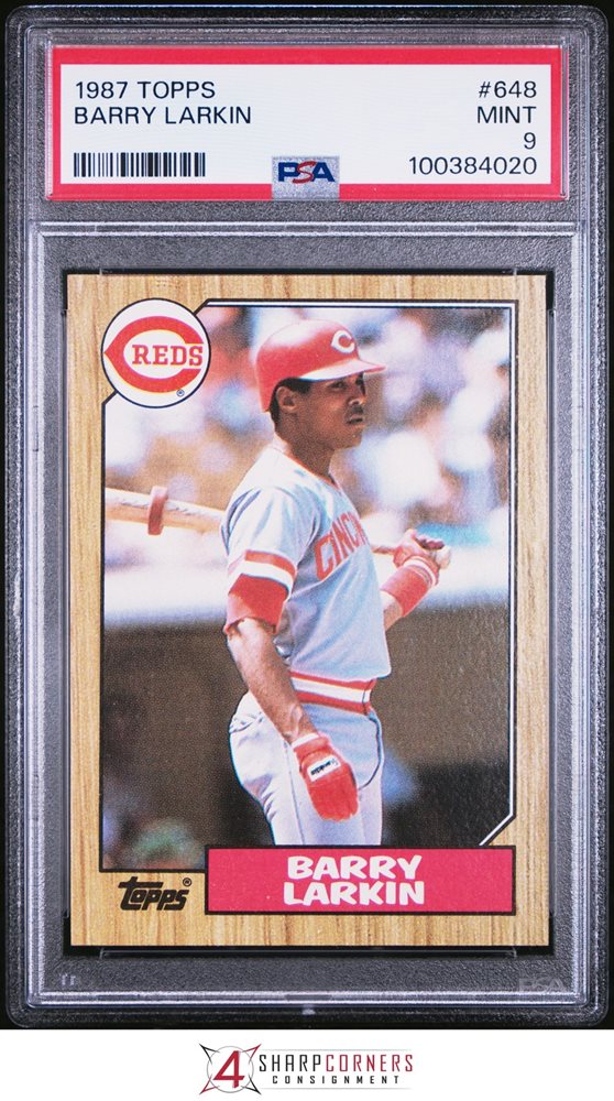 Topps - 5枚限定 Topps Cosmic Barry Larkin PSA 9 2024 Topps Chrome Cosmic Barry Larkin #GG-22 Galactic