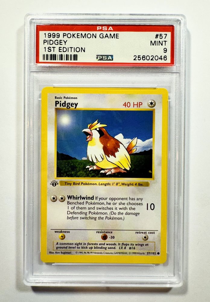 Pidgey 英語版 1st edition shadow less Pidgey 英語版 1st edition shadow less - メルカリ