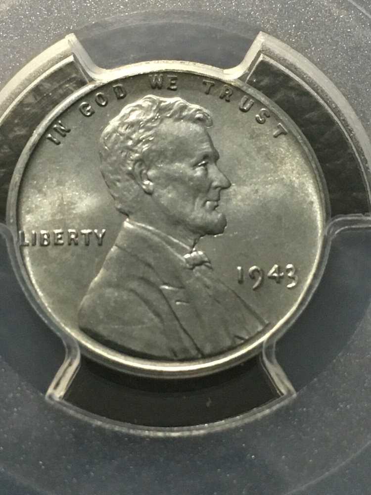 1943 P LINCOLN STEEL CENT Pcgs MS66 UNC MS 66 WHEAT PENNY