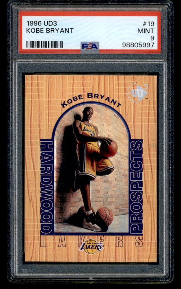 Auction Prices Realized Basketball Cards 1996 Ud3 Kobe Bryant