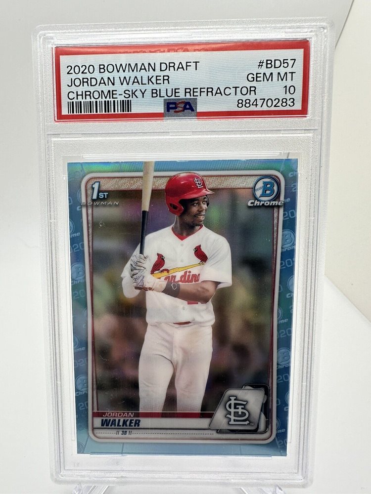 その他 2020 bowman draft sapphire jordan walker 2020 Bowman Chrome Draft Sapphire Edition Jordan Walker #BD
