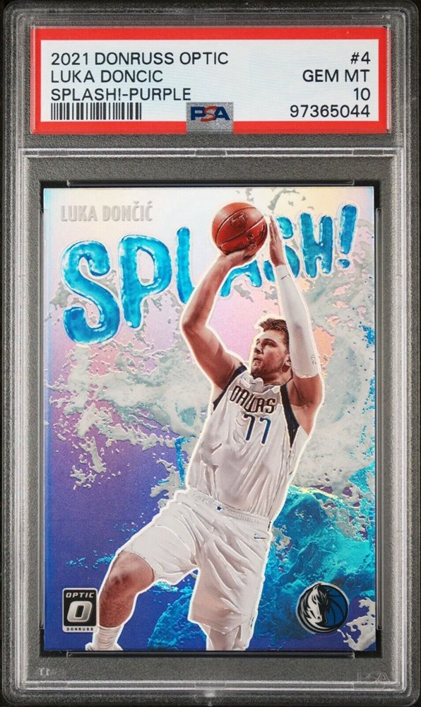 NBA カード Donruss Optic Luka Doncic PSA10 Amazon.com: Luka Doncic 2019 Donruss Optic Basketball Card