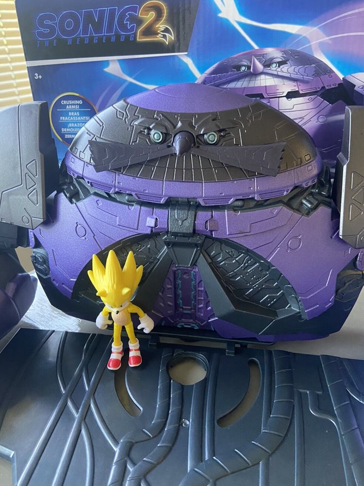 Sonic the Hedgehog Movie 2 Giant Eggman Robot Playset