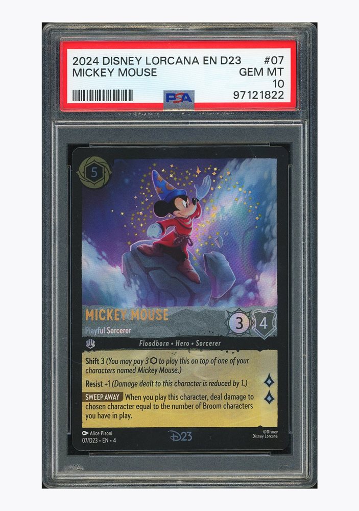 Disney ディズニー ロルカナ/ ミッキー D23 限定 / PSA10 Disney ディズニー ロルカナ/ ミッキー D23 限定 / PSA10