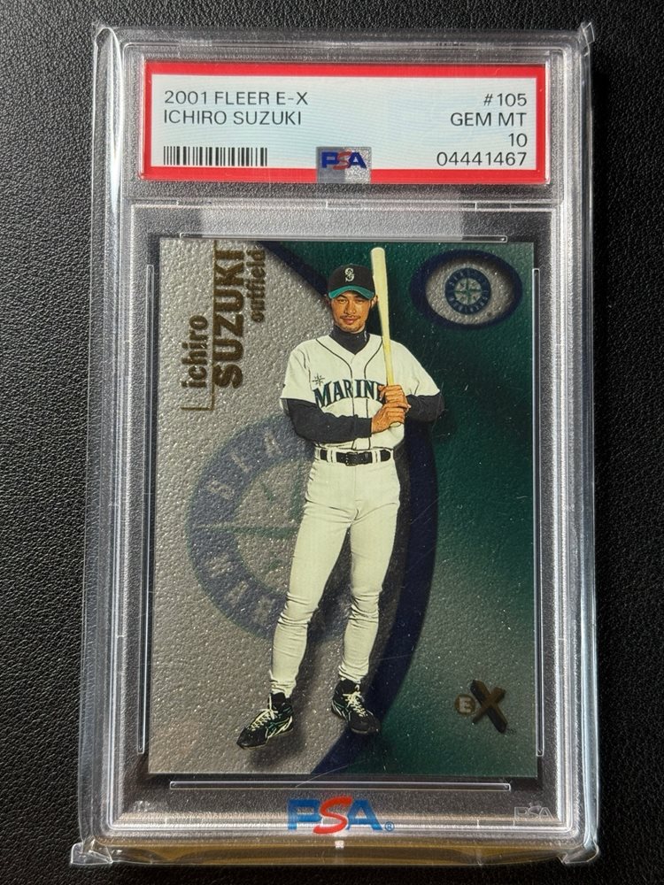 2001 FLEER E-X ICHIRO  イチロー シリアルNo.あり！ 2001 FLEER E-X ICHIRO イチロー シリアルNo.あり！