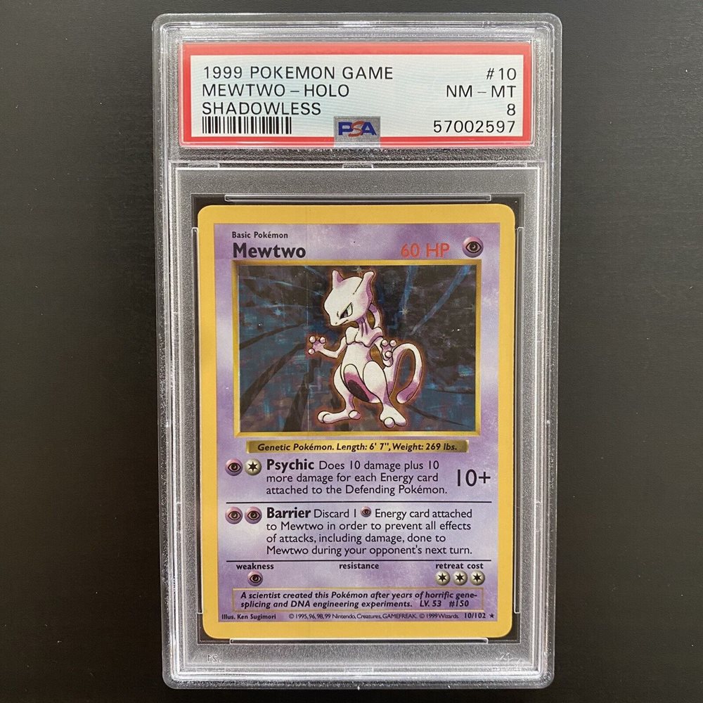 PSA9 ミュウツー　シャドーレス　mewtwo シャドウレス　1999 Auction Prices Realized Tcg Cards 1999 POKEMON JAPANESE GYM