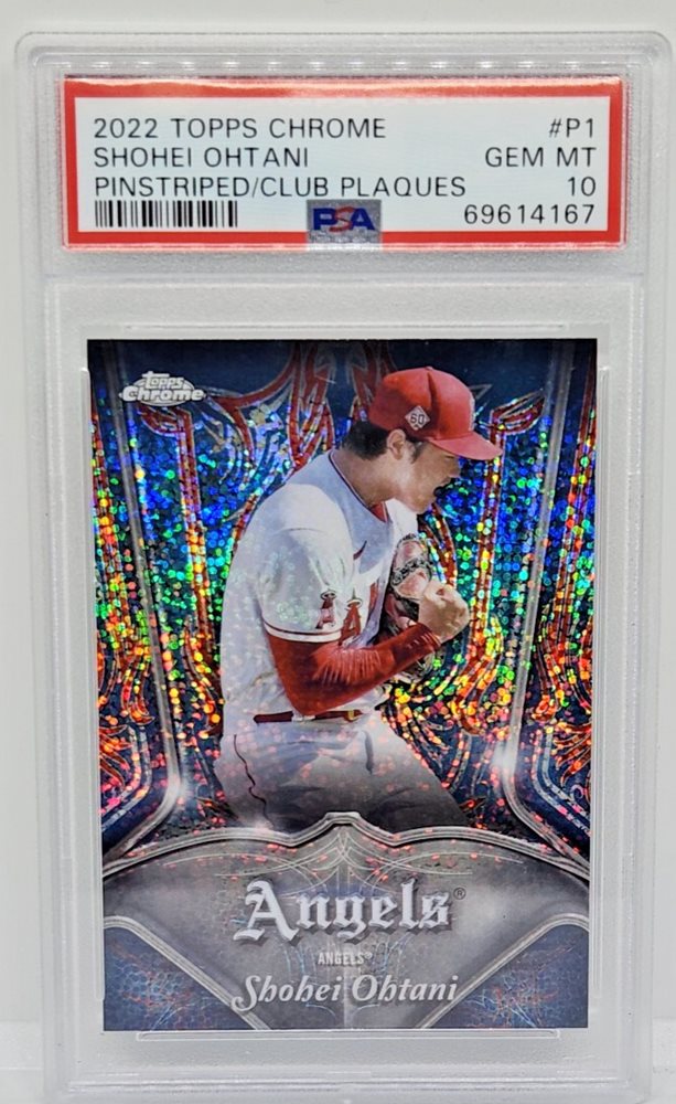 ゲームセンター・ゲームカード 2022 Topps Chrome Shohei Ohtani PSA WBC 2022 Topps Chrome Xfractor Shohei Ohtani #1 PSA 10 GEM MINT