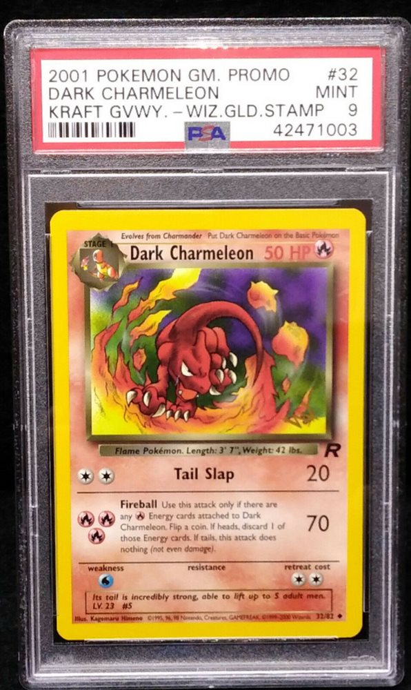 pokemon card dark charmeleon Pokemon Single Card main image 1
