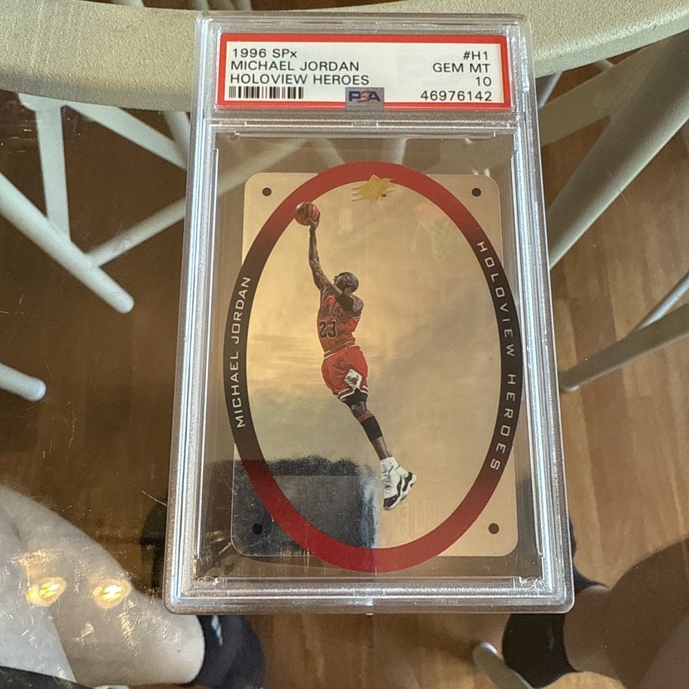 Auction Prices Realized Basketball Cards 1996 SPx HOLOVIEW