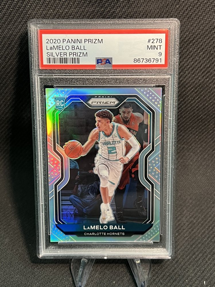 ラメロボール　8シリアル　PRIZM GREENCHOICE PSA10 Auction Prices Realized Basketball Cards 2020 PANINI PRIZM