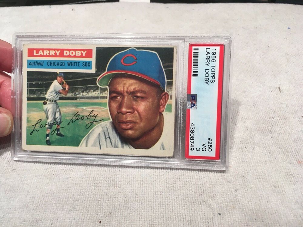 Auction Prices Realized Baseball Cards 1956 Topps Larry Doby
