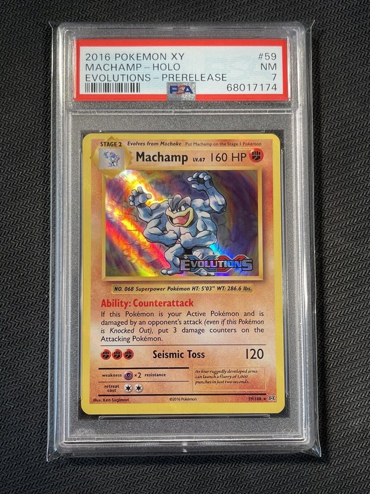 2016 machamp pokemon card Machamp 59/108 | Rare REVERSE HOLO Card | XY Evolutions