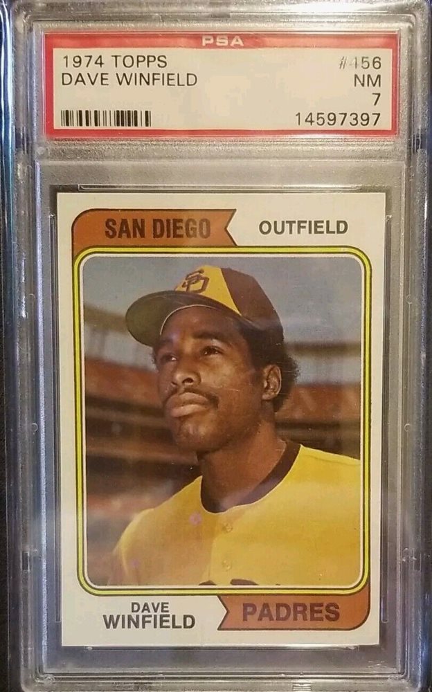 Auction Prices Realized Baseball Cards 1974 Topps Dave Winfield