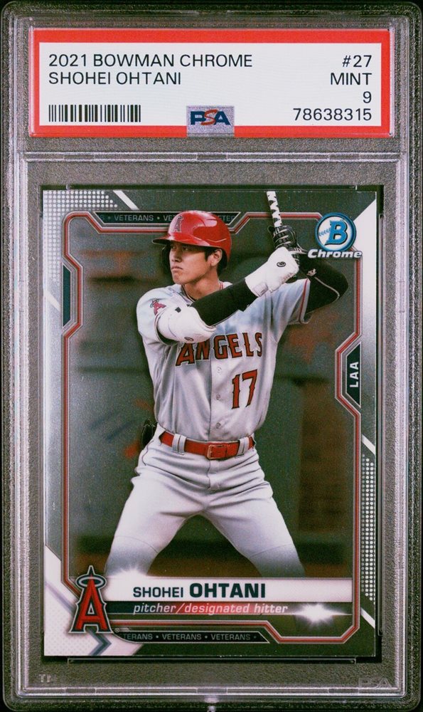 大谷翔平2021 BOWMAN LOS ANGELES ANGELES #93 SHOHEI OHTANI 2021 Bowman Los Angeles Angels Baseball Card