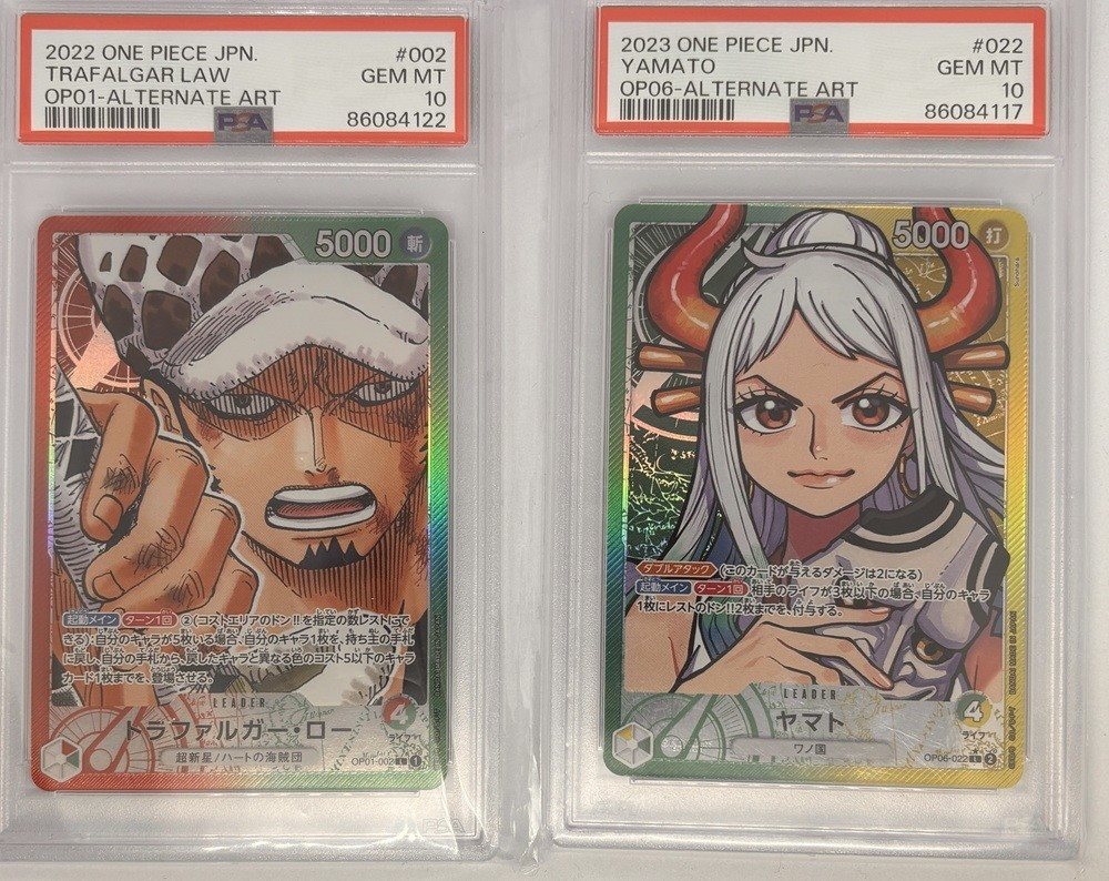 2022 ONE PIECE トラファルガー・ロー #002 PSA10 - メルカリ