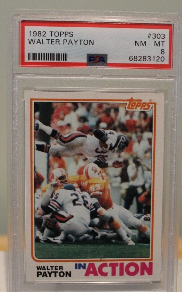 Auction Prices Realized Football Cards 1982 TOPPS Walter Payton