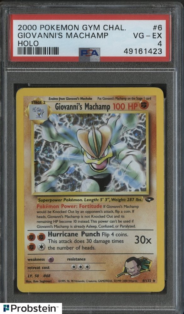 Auction Prices Realized Tcg Cards 2000 POKEMON GYM CHALLENGE