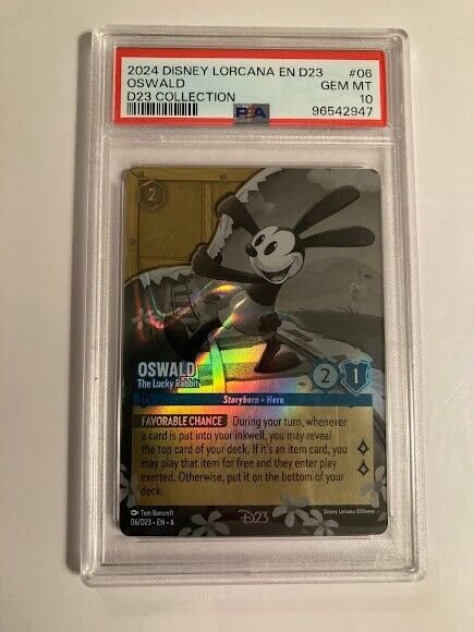 Auction Prices Realized Tcg Cards 2024 DISNEY LORCANA EN D23
