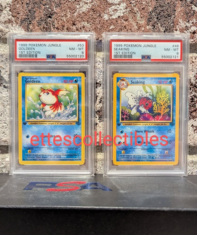 Auction Prices Realized Tcg Cards 1999 POKEMON JUNGLE Goldeen