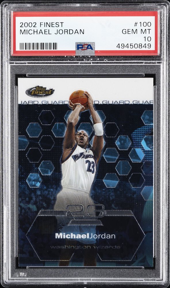 マイケルジョーダン 2001 UD PSA 10 /2002 2001-02 Upper Deck MJ Comeback Commemorative Double Jersey