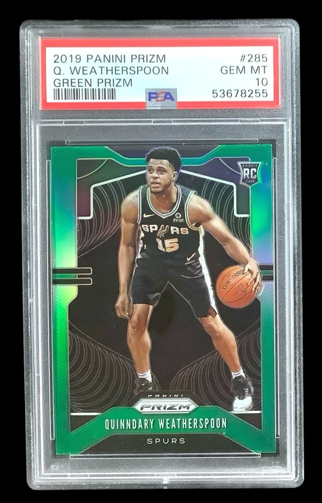 その他 19-20Panini Prizm Q.WEATHERSPOON PSA 10 Auction Prices Realized Basketball Cards 2019 PANINI PRIZM