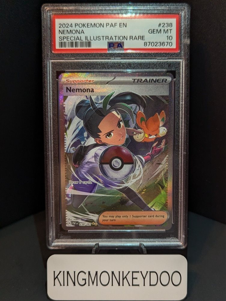 eBay Auction Item 335749606348 Tcg Cards 2024 Pokemon Paf En-Paldean Fates