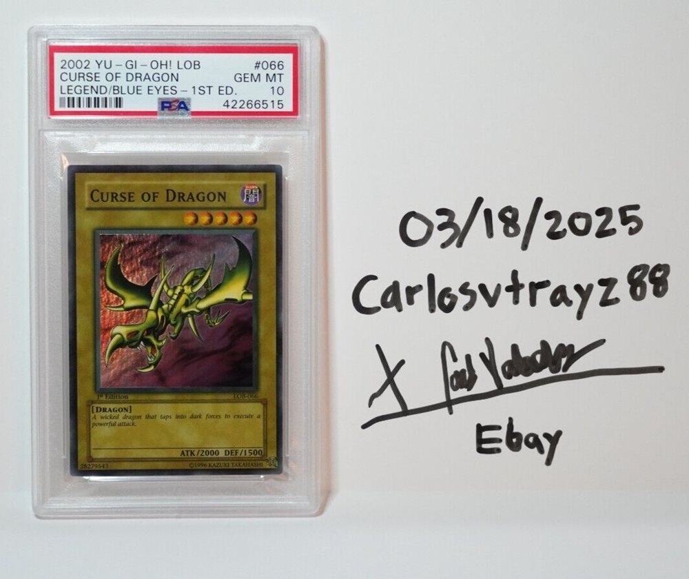 Auction Prices Realized Tcg Cards 2002 YU-GI-OH! LOB-LEGEND