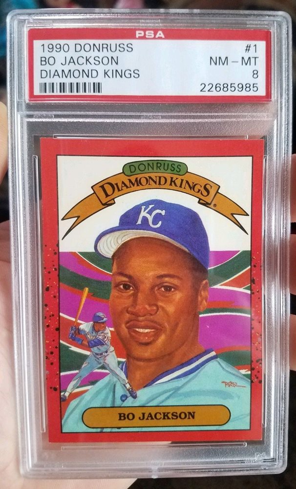 Auction Prices Realized Baseball Cards 1990 Donruss Bo Jackson DIAMOND
