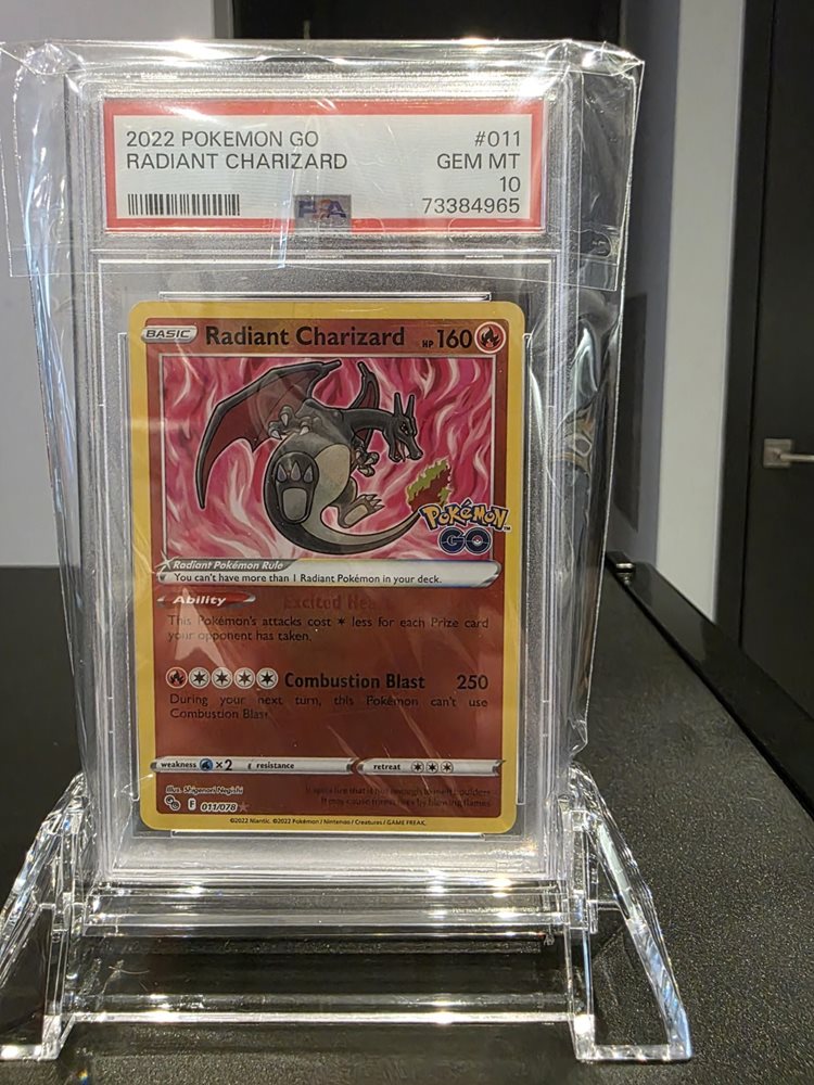Auction Prices Realized Tcg Cards 2022 POKEMON GO Radiant Charizard