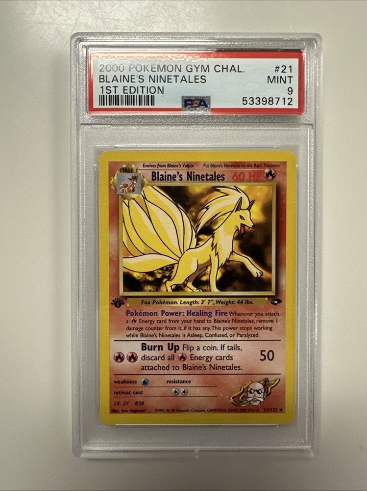 eBay Auction Item 226736989715 Tcg Cards 2000 Pokemon Gym Challenge