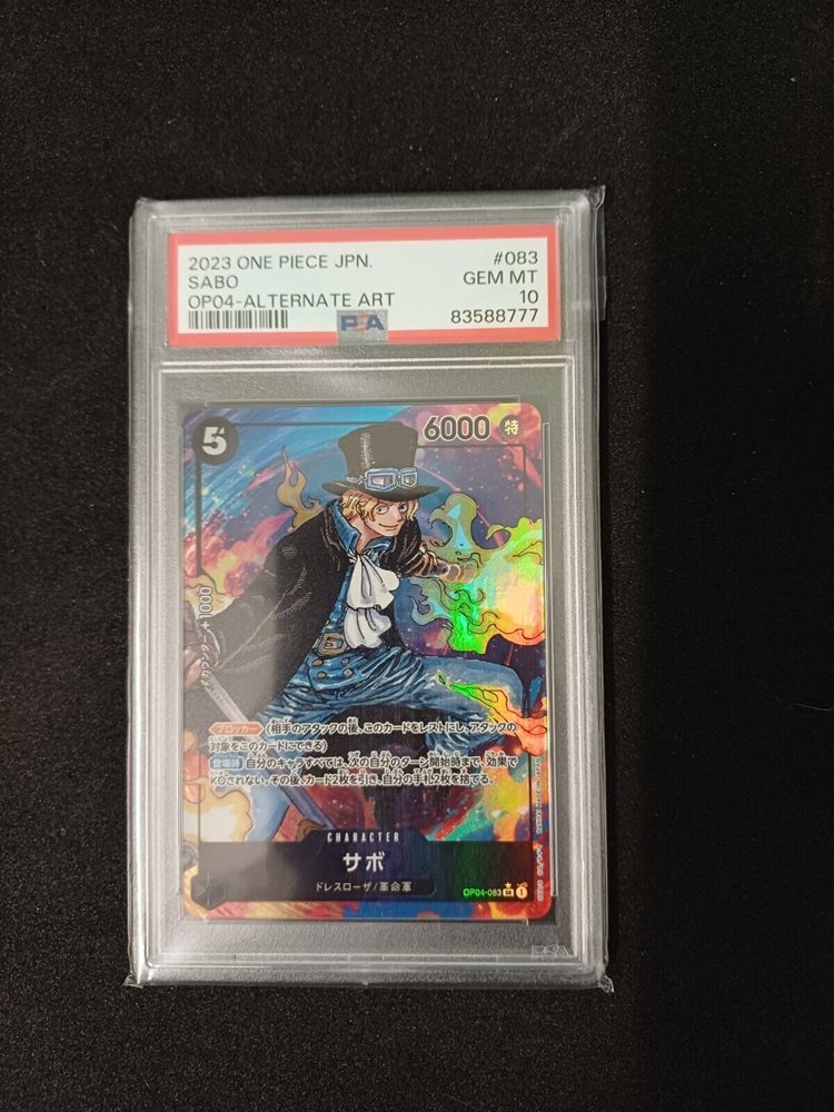 Auction Prices Realized Tcg Cards 2023 ONE PIECE JAPANESE OP04