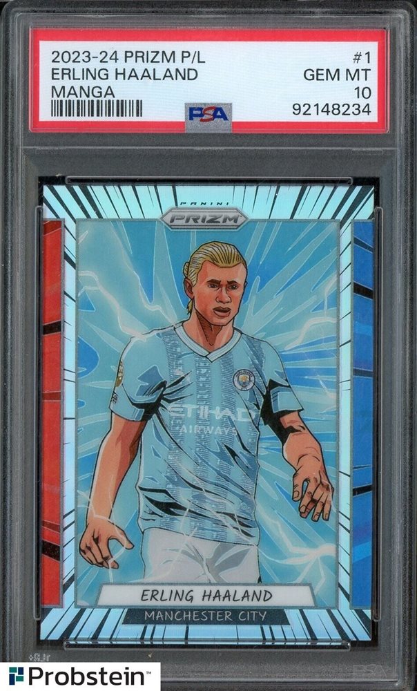 PANINI DONRUS ERLING HAALAND ハーランド PSA10 2023-24 PANINI SELECT PREMIER LEAGUE SELECT STARS #13 ERLING