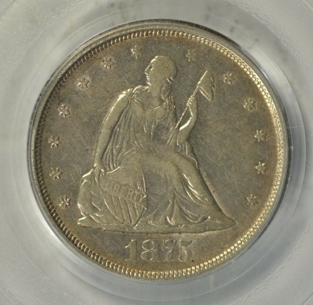 1875 S 20 cent, PCGS XF45, XF45 - PCGS Auction Prices