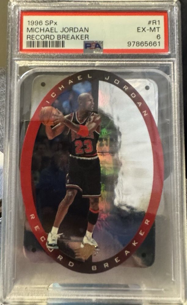 マイケルジョーダン　NBAカード1996 SPX RECORD BREAKER MICHAEL JORDAN 1996 SPX RECORD BREAKER