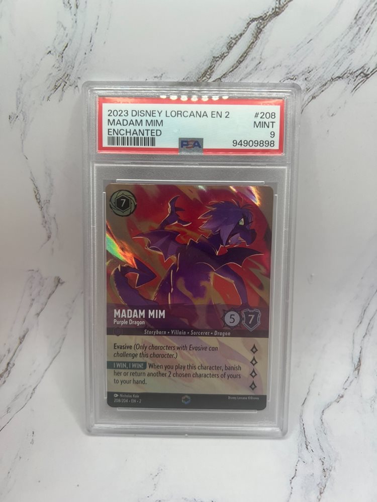 Auction Prices Realized Tcg Cards 2023 DISNEY LORCANA EN 2