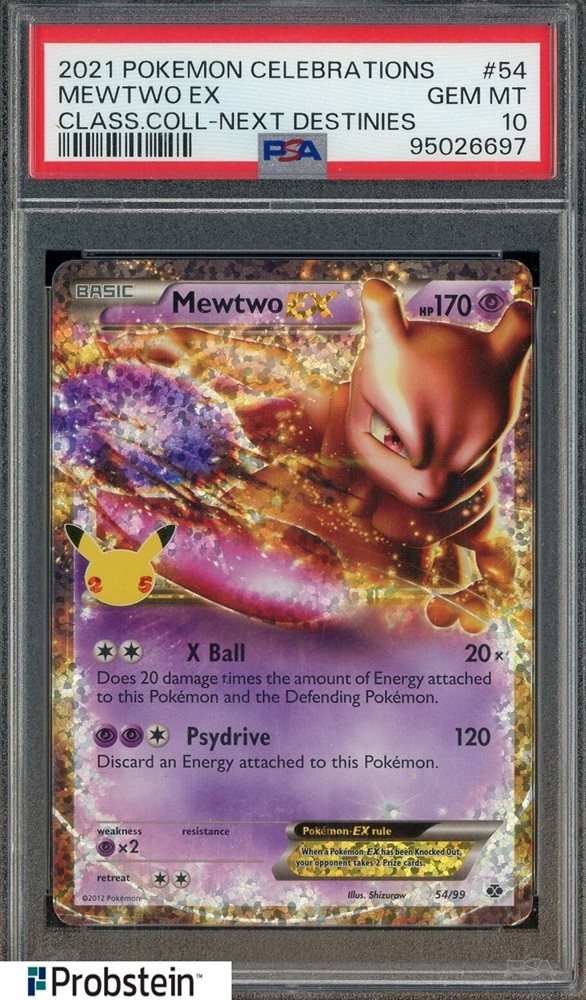 ミュウツーEX 25th Anniversary PSA 10 PSA 10 Mewtwo ex 022/025 25th Anniversary Promo 022/025