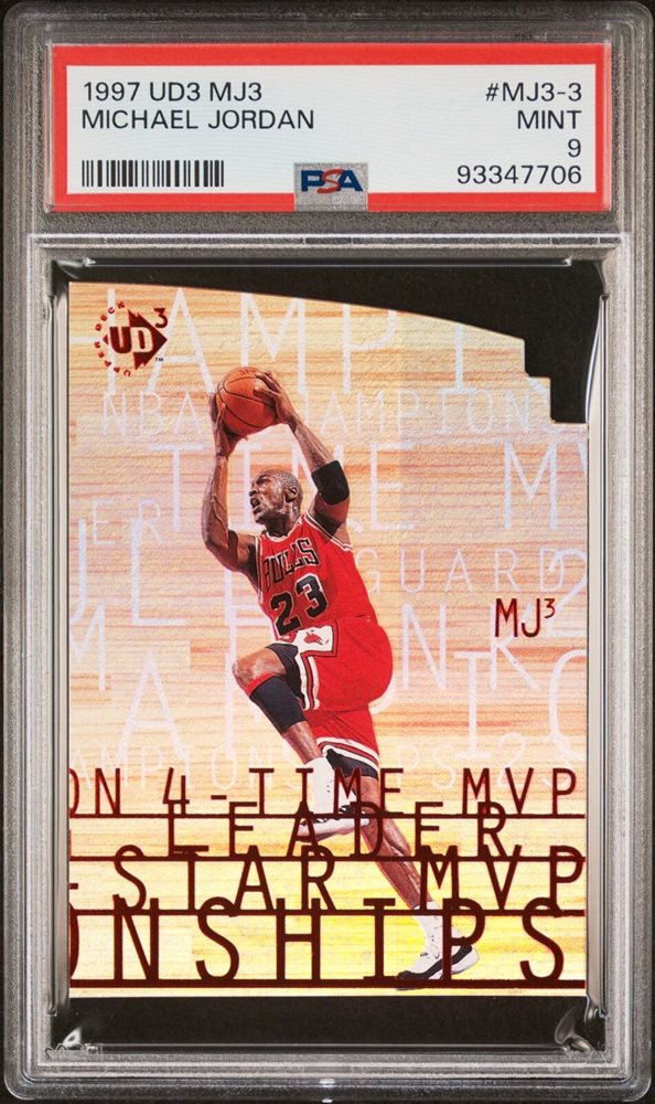 Auction Prices Realized Basketball Cards 1997 UD3 MJ3 Michael Jordan