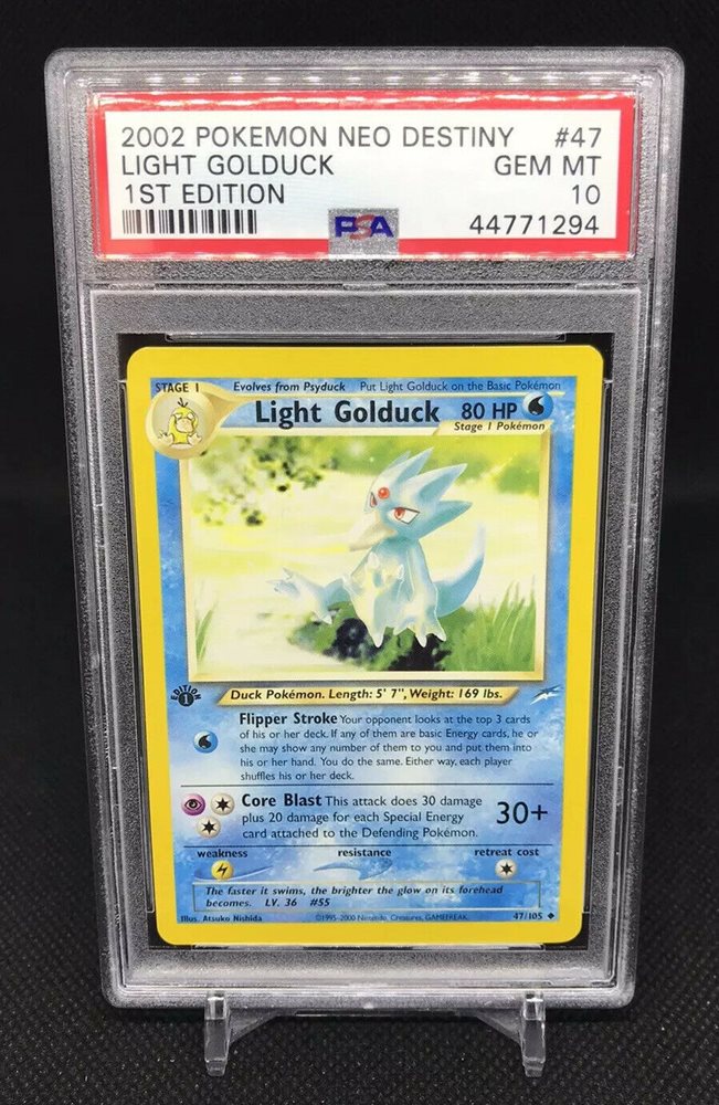 eBay Auction Item 124042496502 Tcg Cards 2002 Pokemon Neo Destiny