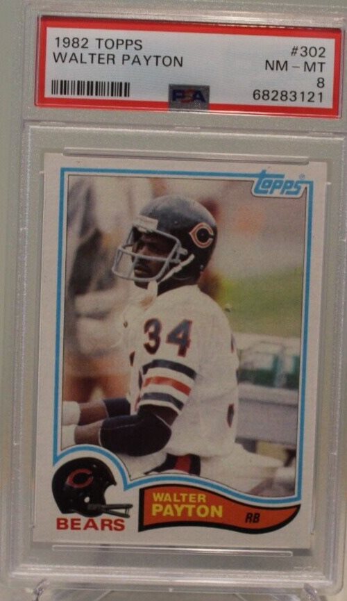 Auction Prices Realized Football Cards 1982 TOPPS Walter Payton