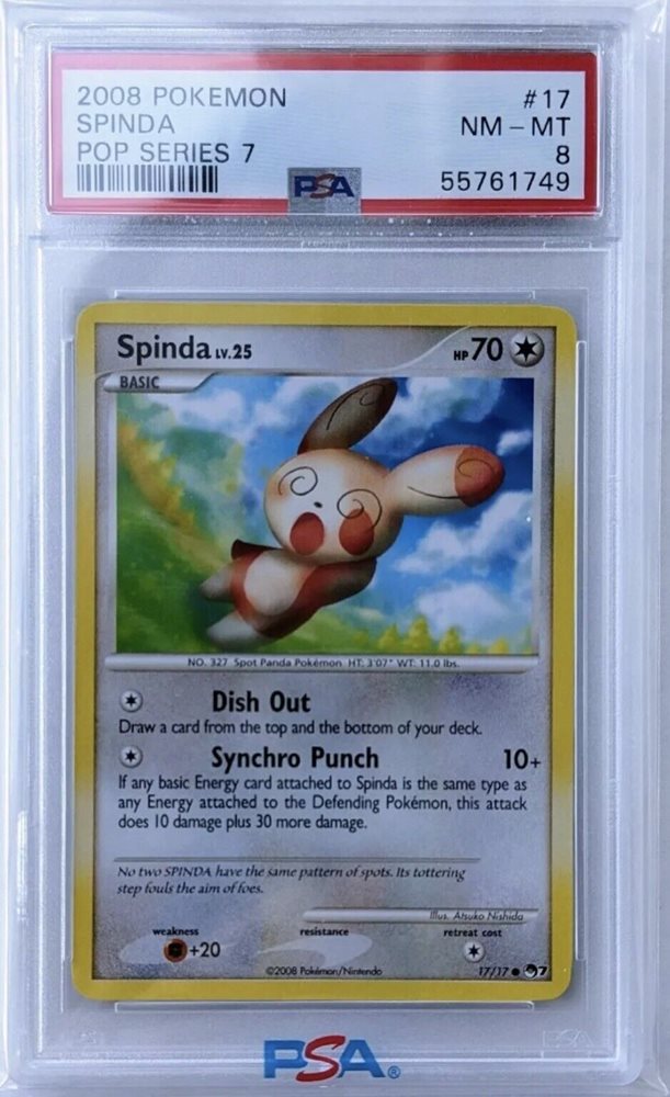 spinda pokemon card Pokemon TCG - XY5K - 056/070 (C)