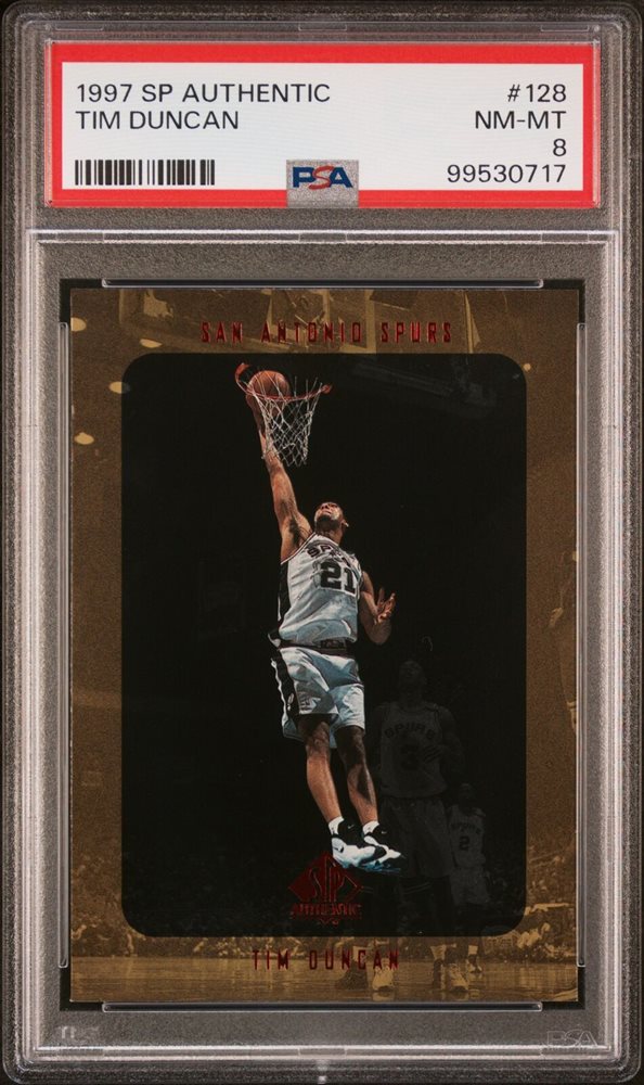 1997-98 SP Authentic Tダンカン ルーキーカード 1997-98 SP Authentic - Tim Duncan #128 for sale | eBay