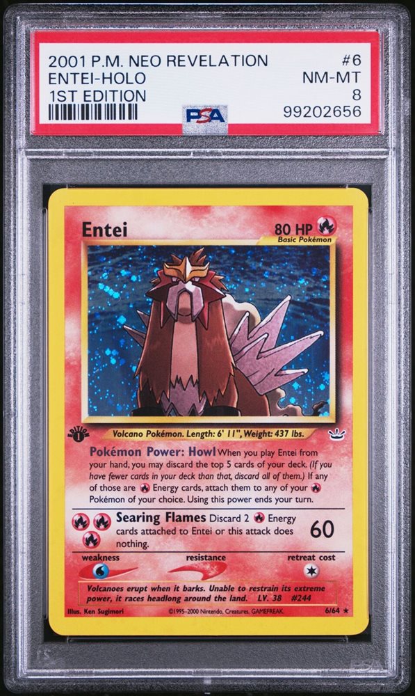 Pokémon card Entei Neo Revelation Pokemon - Entei Neo Revelation 244 Japanese Nice Swirl | eBay