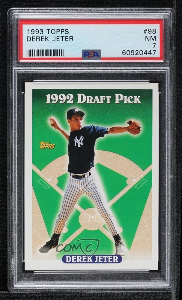 1993 デレク・ジータ　psa7 Auction Prices Realized Baseball Cards 1993 TOPPS Derek Jeter