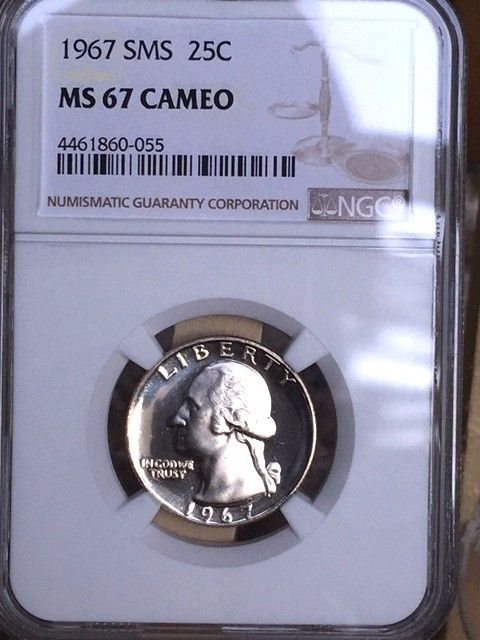 NGC Certified PF 67* 1973 S Washington 25c Proof