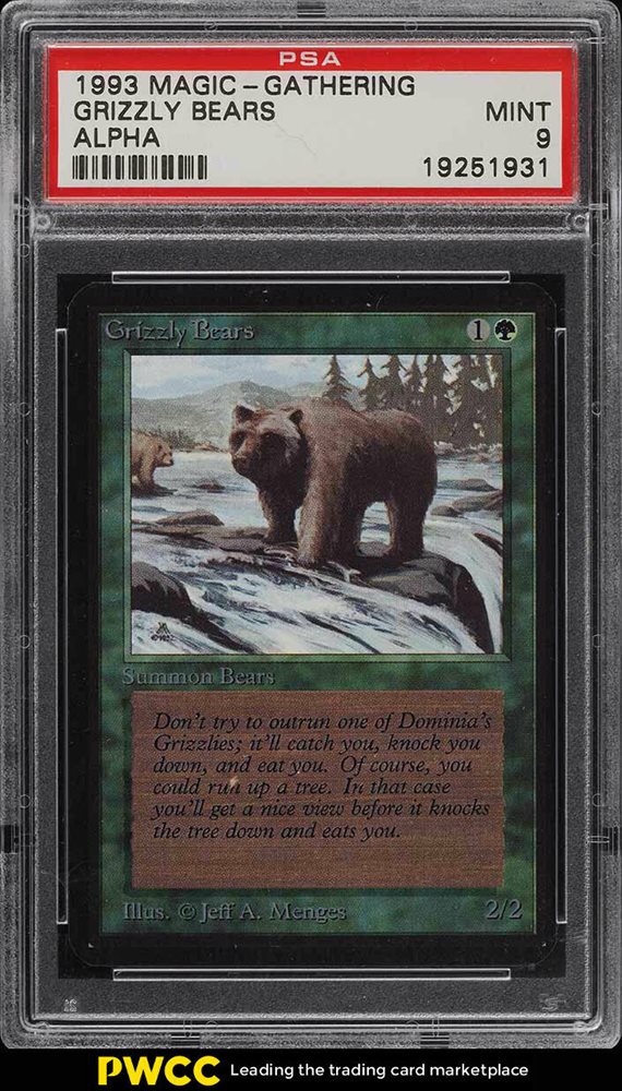 MTG アルファ　灰色熊　Grizzly Bears 灰棕熊(Grizzly Bears) · Tenth Edition (10E) #268 · Scryfall
