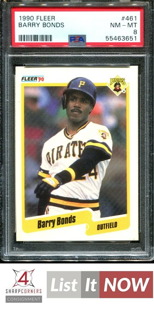 Auction Prices Realized Baseball Cards 1990 FLEER Barry Bonds