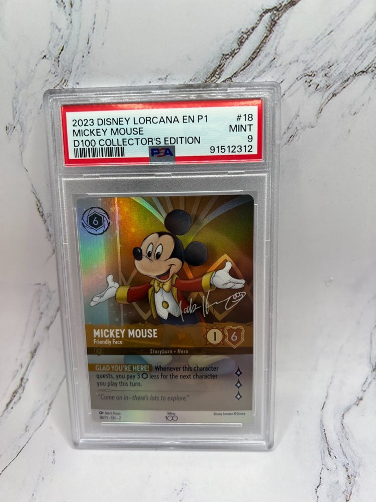 PSA 9 ロルカナ ミッキーマウス ディズニー 100 英語版 PSA 9 ロルカナ ミッキーマウス ディズニー 100 英語版 - メルカリ