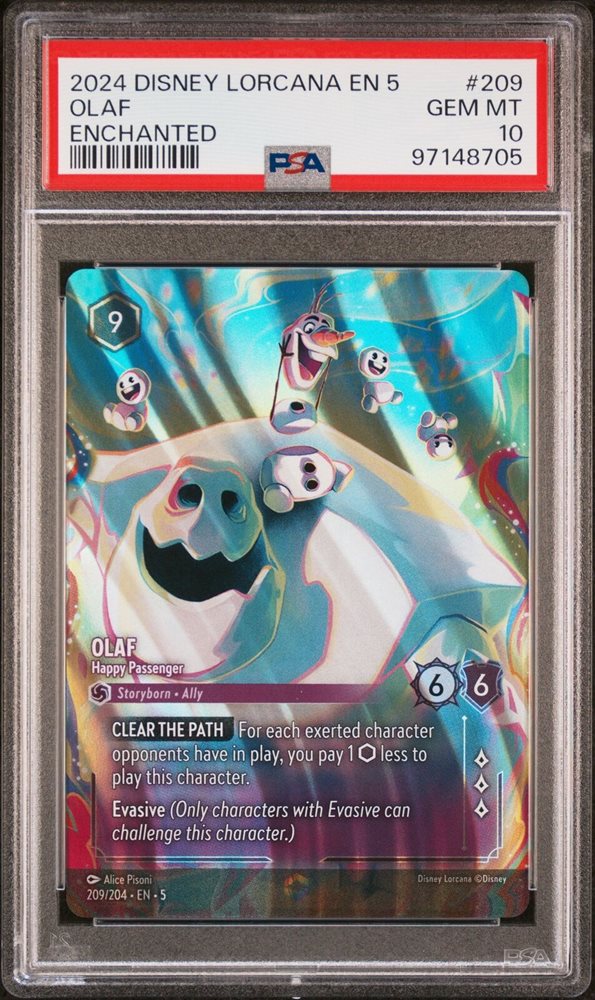 PSA10Disney Lorcana ハデス#205 2023 Disney Lorcana EN 1 Enchanted #205 Hades PSA 10 | eBay