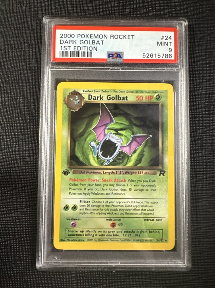 Auction Prices Realized Tcg Cards 2000 POKEMON ROCKET Dark