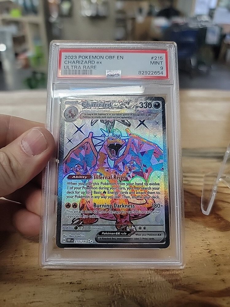eBay Auction Item 166538378800 Tcg Cards 2023 Pokemon Obf En-Obsidian Flames